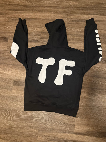 Black and White Hoodie