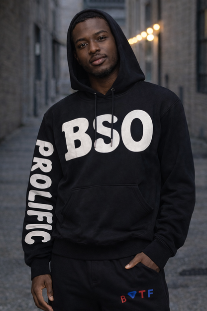 Black and White Hoodie